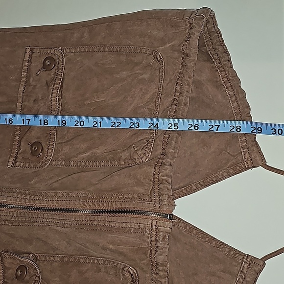 AE American Eagle Jacket Coat Anorak Utility Outerwear Hooded Hoodie Pockets S - Picture 13 of 14